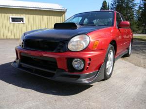 Subaru WRX with Dominator Track System '2002